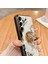 Samsung Galaxy A55 5g Kılıf Için Rhinestones Dekor Kickstand Tpu + Pc Çiçek Telefon Kapağı-Beyaz (Yurt Dışından) 5