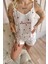 Kırmızı Kalp Desenli Ip Askılı Şortlu Kadın Pijama Takımı 5