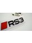 Rs3 2025+ Bagaj Kırmızı Siyah 3m Yazı Logo Audi Ile Uyumlu 1