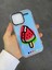 Iphone 11 Sparkle Karpuz Figürlü Telefon Kılıfı 1