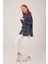 Eskitme Görünümlü Denim Mavi Gömlek 4