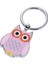 Rosy Anahtarlık - Curly - Krom Kaplama Emaye Metal, Pembe 1