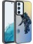 Samsung Galaxy A54 Uyumlu Kılıf Desenli Dragon Sert Kapak, Astronot 1