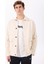 Ekru Erkek Relaxed Denim Ceket J5SM-CKT7222 1
