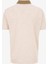 Bej Melanj Erkek Relaxed Melanj Polo T-Shirt J5SM-TST7324 2