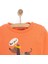 Basic Köpek Desenli Interlok Uzun Kol Tshirt Kız Bebek 2