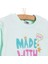 Basic Kız Yazı Baskılı Sweatshirt Kız Bebek 2