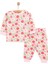 Kız Çiçek Desenli Uzun Kol Pijama Takımı 1