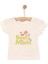 Basic Best Mom Baskılı Tshirt Kız Bebek 1