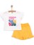 Motto Girl Tshirt-Şort 1