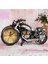 Saatli Dekoratif Motorsiklet – Retro Tasarım, Şık ve Fonksiyonel Masaüstü Saat | Ev ve Ofis Için Nostaljik Motosiklet Biblo & Hediyelik Aksesuar Konsept Özel Seri 5