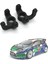 Metal Ön Direksiyon Blokları Direksiyon Mafsalı 1/7 King Motor Km Rc Ralli Araba Yükseltme Parçaları Aksesuarları, 2 (Yurt Dışından) 5