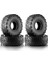 4 Adet 120MM 1.9 Inç Kauçuk Lastik Jant Lastiği 1/10 Rc Paletli Araba Traxxas Trx4 RC4WD D90 Eksenel SCX10 90046 Iı Iıı Redcat (Yurt Dışından) 1