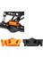 Metal Cnc Yükseltilmiş Braket 1/10 Rc Paletli Araba Eksenel SCX10 Iıı Capra 1.9utb Portal Aks Bağlantısı Yükseltme Parçaları, Siyah (Yurt Dışından) 5