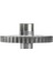 2 Adet Metal Sertleştirilmiş Çelik Dişli G4610 Remo Hobi Smax 1621 1625 1631 1635 1651 1655 1/16 Rc Araba Yükseltme Parçaları (Yurt Dışından) 5
