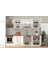 270 cm Greena White Tezgahlı Mdf Hazır Mutfak Dolabı 5