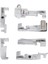 Overlock Baskı Ayak Seti Kiti Overlock Onarımı Şarkıcı Için 14U 14CG754 14SH654 (Yurt Dışından) 2