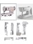 Overlock Baskı Ayak Seti Kiti Overlock Onarımı Şarkıcı Için 14U 14CG754 14SH654 (Yurt Dışından) 4