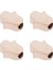 4x Moda El 8X6MM Dıy Takı Bulguları Altı (Yurt Dışından) 2