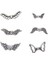 60PC 6 Styles Angel Charms Angel Wing Ara Boncuklar Retro Diy Takı Kolye (Yurt Dışından) 3