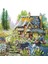 Dıy Çapraz Dikiş Damgalı Kitler Ev Dekoru Renkli Ülke Yazlık Desen Çapraz Dikiş Iğneliği Desen, 11CT, 61 x 75CM 11CT 61X75CM (Yurt Dışından) 1