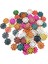 Ahşap Dikiş Düğmeleri 100PCS Içi Boş Düğmeler Diy Giysi Dekoru (Yurt Dışından) 2