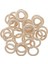 20/40 Pcs Doğal Ahşap Bağlama Yüzükler El Sanatları Çemberler Dıy Mücevher Yapımı El Sanatları 40MM 40 Pcs (Yurt Dışından) 1