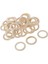 20/40 Pcs Doğal Ahşap Bağlama Yüzükler El Sanatları Çemberler Dıy Mücevher Yapımı El Sanatları 40MM 40 Pcs (Yurt Dışından) 4