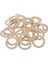 20/40 Pcs Doğal Ahşap Bağlama Yüzükler El Sanatları Çemberler Dıy Mücevher Yapımı El Sanatları 40MM 40 Pcs (Yurt Dışından) 5