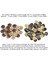 100X Hindistancevizi Kabuk Düğmeleri Dıy Scrapbooking Giyim Üniforma Için El Yapımı 2 Delik 20MM (Yurt Dışından) 3