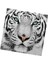 Tam Matkap Beyaz Tiger Diy Pırlanta Boyama Numara Kiti Ev Dekoru 30X30CM (Yurt Dışından) 3