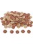 100PCS Karışık Ayçiçeği Ahşap Düğmeleri Giyim Için 15MM Yuvarlak Dikiş El Sanatları (Yurt Dışından) 2