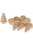 Lot 10 Boş Noel Ağacı Ahşap Peg Dolls Düğün Pastası Toppers Dıy Craft 6cm (Yurt Dışından) 1