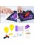 Elmas Boyama Araçları Kit Dıy Depolama Kutusu Tırnak Sanatı Dıy Craft Stitch Kalem Aracı Tweezers Yetişkinler Için Boş Çıkartmalar -, 22X14X5.5CM 59 Parçalar (Yurt Dışından) 3