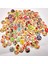 100PCS Ahşap 2 Delikli Düğmeler Çeşitli Dekoratif Dekoratif Kart Yapımı Scrapbook (Yurt Dışından) 3