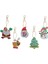 5 Pcs 5d Dıy Özel Şekilli Noel Kardan Adam Pırlanta Boyama Kitleri Çocuklar ve Yetişkinler Için, Sayılarla Elmaslarla Yapıştır Boya Dıy Anahtarlık Kolye Kitleri (Yurt Dışından) 2