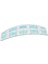 Slip Square Square Akrilik Cetvel Tasarımcı Terzi Için Kapitone Cetveli Set (Yurt Dışından) 1