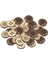 100X Hindistancevizi Kabuk Düğmeleri Dıy Scrapbooking Giyim Üniforma Için El Yapımı 4 Delik 20MM (Yurt Dışından) 1