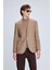 Camel Slim Fit Mono Yaka Casual Ceket 1