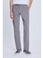Gri Regular Fit Yandan Cepli Casual Kanvas Pantolon 1