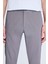 Gri Regular Fit Yandan Cepli Casual Kanvas Pantolon 3