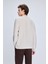 Taş Regular Fit Jakarlı Yarım Balıkçı Yaka Sweatshirt 5