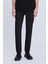 Siyah Dinamik Fit Desenli Yandan Cepli Casual Jogger Pantolon 1