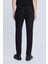 Siyah Dinamik Fit Desenli Yandan Cepli Casual Jogger Pantolon 4