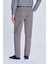 Gri Dinamik Fit Desenli Yandan Cepli Casual Jogger Pantolon 4