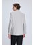 Gri Slim Fit Mono Yaka Casual Ceket 5