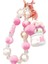 Yeni Boncuklu Sanrio Kuromi Melodi Karikatür Bebek Hello Kitty Telefon Zinciri Sevimli Kız Sırt Çantası Kolye Araba Anahtarlık (Yurt Dışından) 1