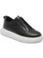 Siyah Deri Erkek Sneaker - E25I1AY57225-A23 1