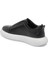 Siyah Deri Erkek Sneaker - E25I1AY57225-A23 2