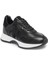 Siyah Deri Kadın Sneaker - K25I1AY68036-A23 1